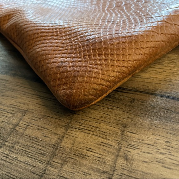 Women's The SAK Collection Brown Leather Hobo Satchel Bag Purse - Picture 8 of 9